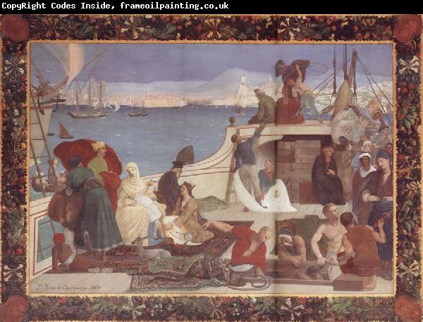 Pierre Puvis de Chavannes Marseilles,Gateway to the Orient